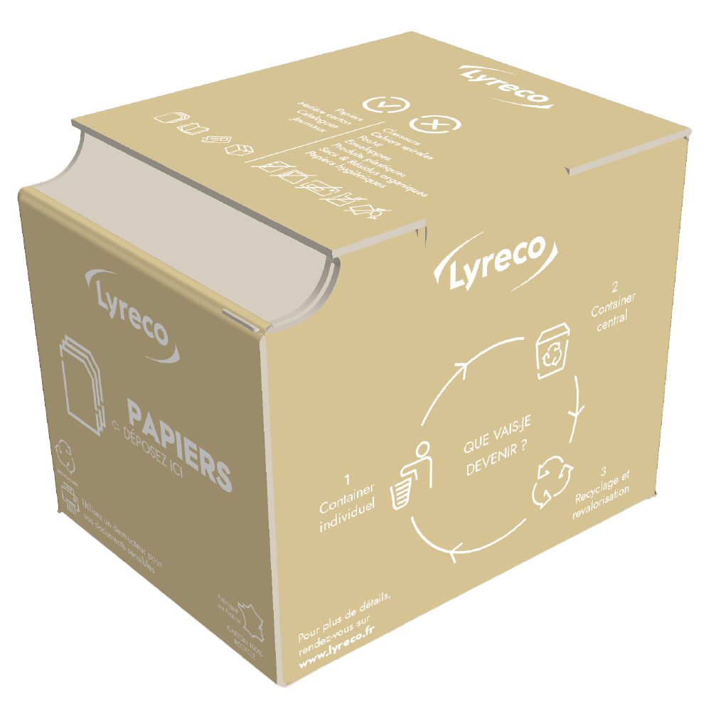 CONTAINER INDIVIDUEL PAPIER